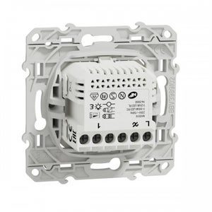 SCHNEIDER Odace Interrupteur Variateur LED Rotatif 400W Blanc