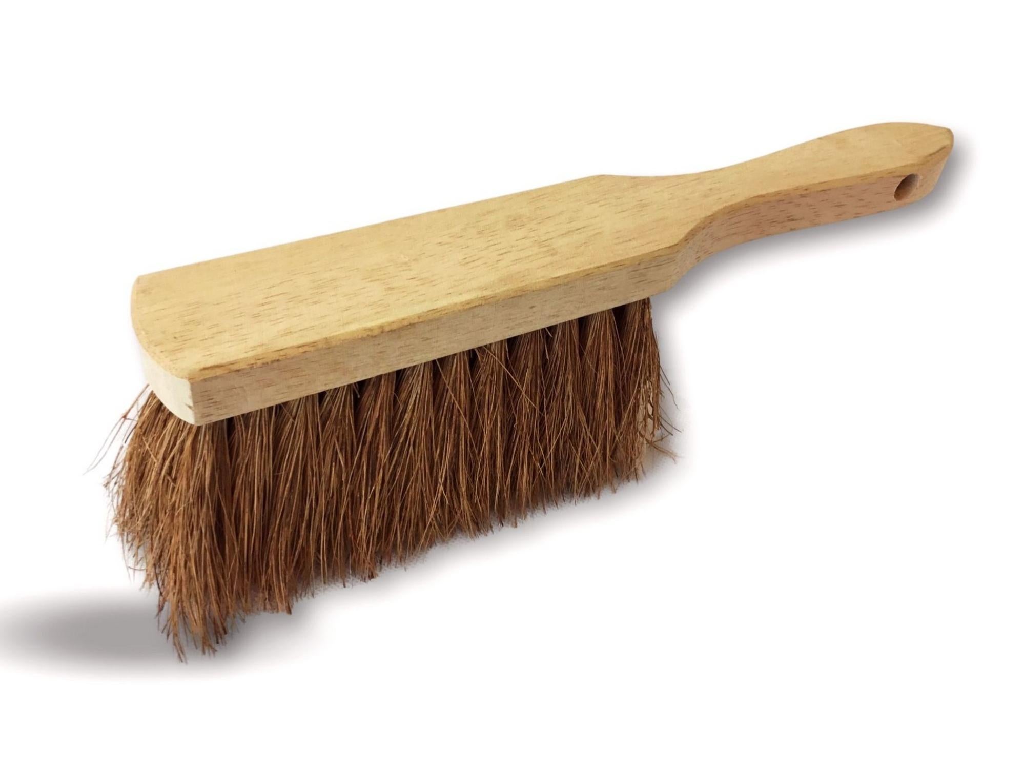 Balayette En Bois Homéa Avec Fibres De Coco - Manche Long 45 Cm - Nettoyage Traditionnel