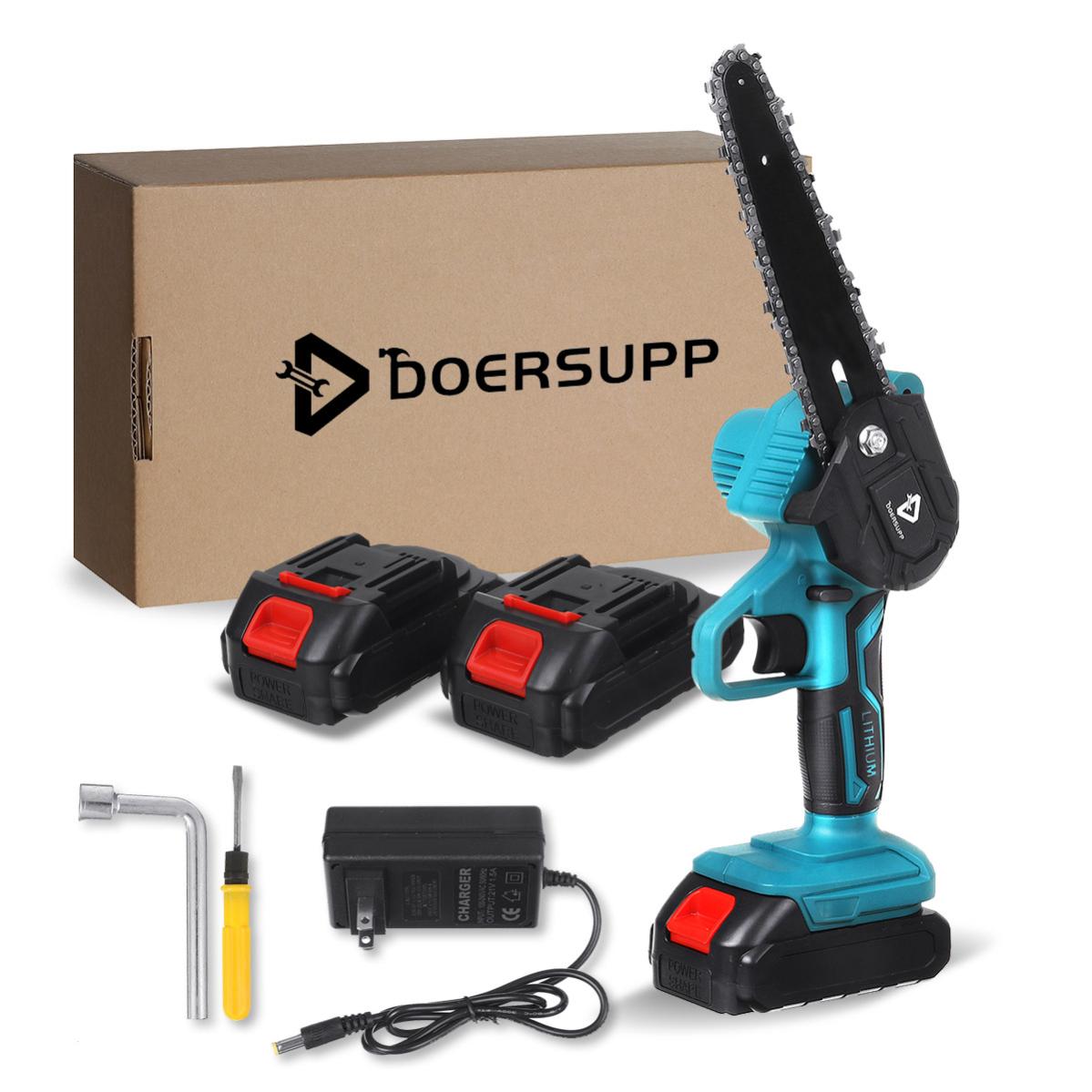 Motosega A Batteria Senza Filo 12 Pollici - Compatibile Con DeWalt 18V/20V, Per Potatura E Taglio Legno