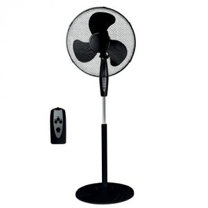 Ventilateur sur pied silencieux design WELLY avec télécommande et écra –