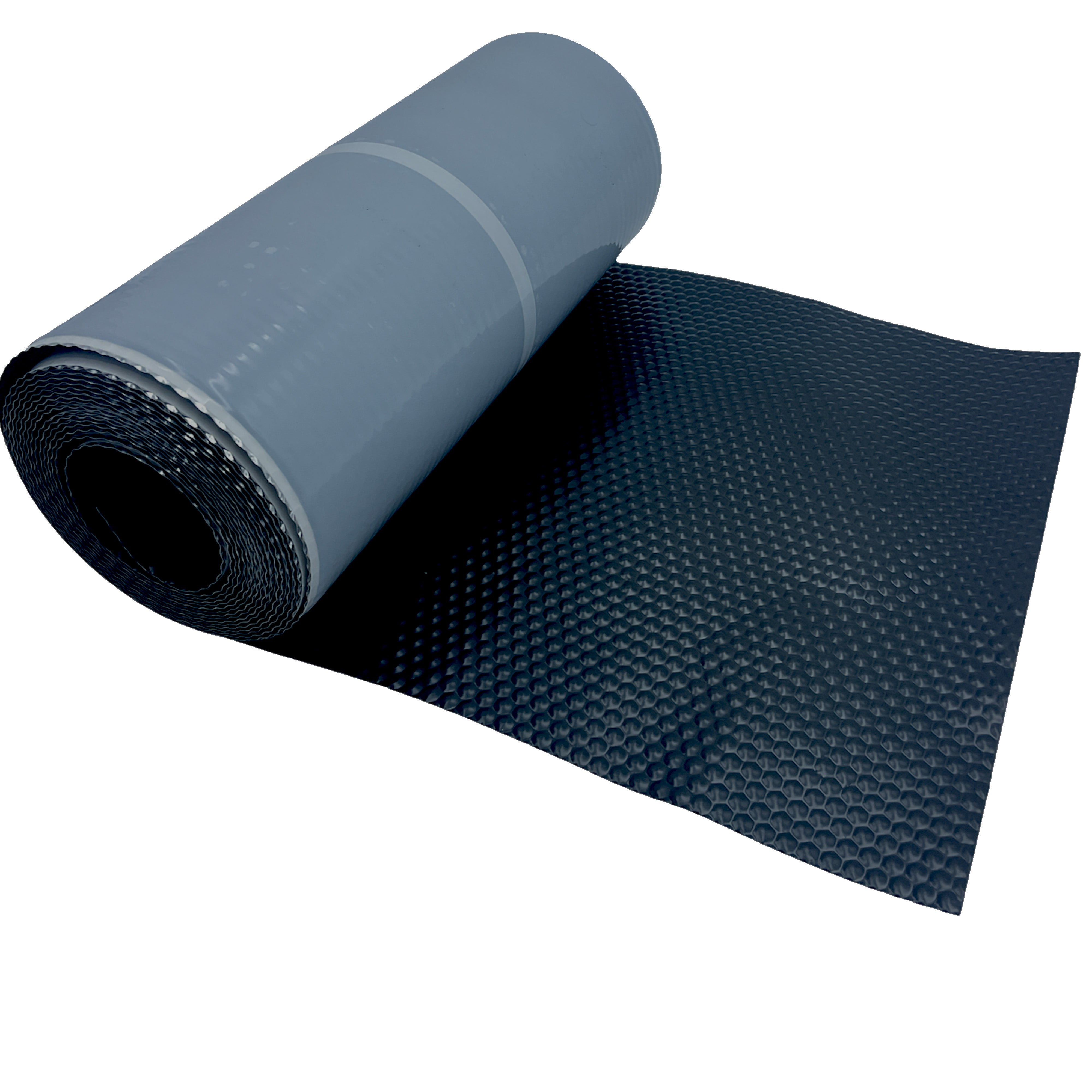 Solin Noir auto-adhesif - Aluminium 30 cm x 5 m - Ral 9005 - en
