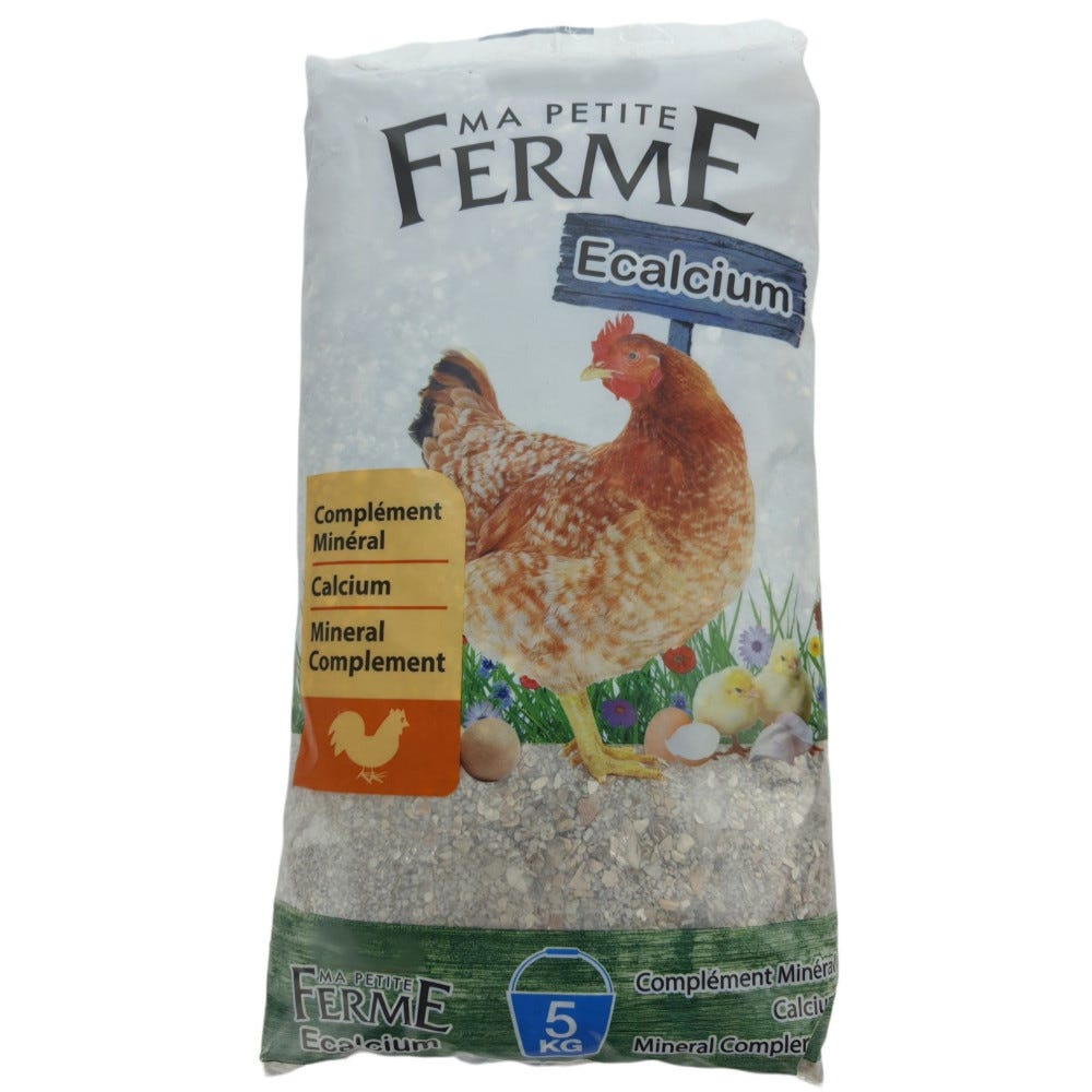 Animallparadise -Ecalcium, Complément minéral sac de 5 kg pour