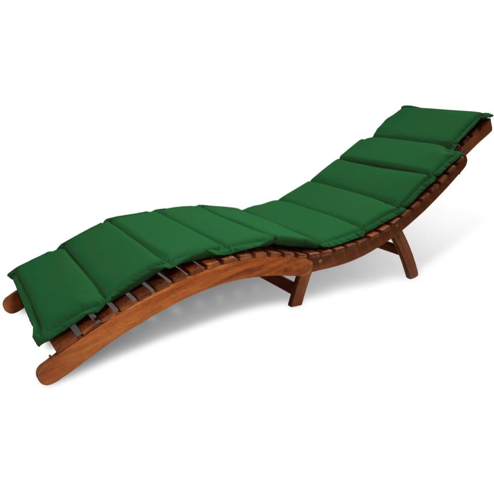 Cuscino Sdraio Morbido A Righe Copri Seduta Lettino Prendisole Pieghevole 100 Made In Italy Blu 84498855 - 4