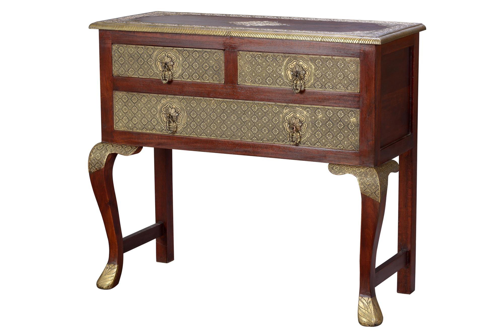 Henn&Hart 36 Wide Rectangular Console Table In Blackened Bronze, Entryway Table, Accent Table For Living Room Hallway