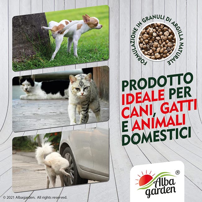 Disabituante Gatti E per Cani - Albagarden - Repellente E