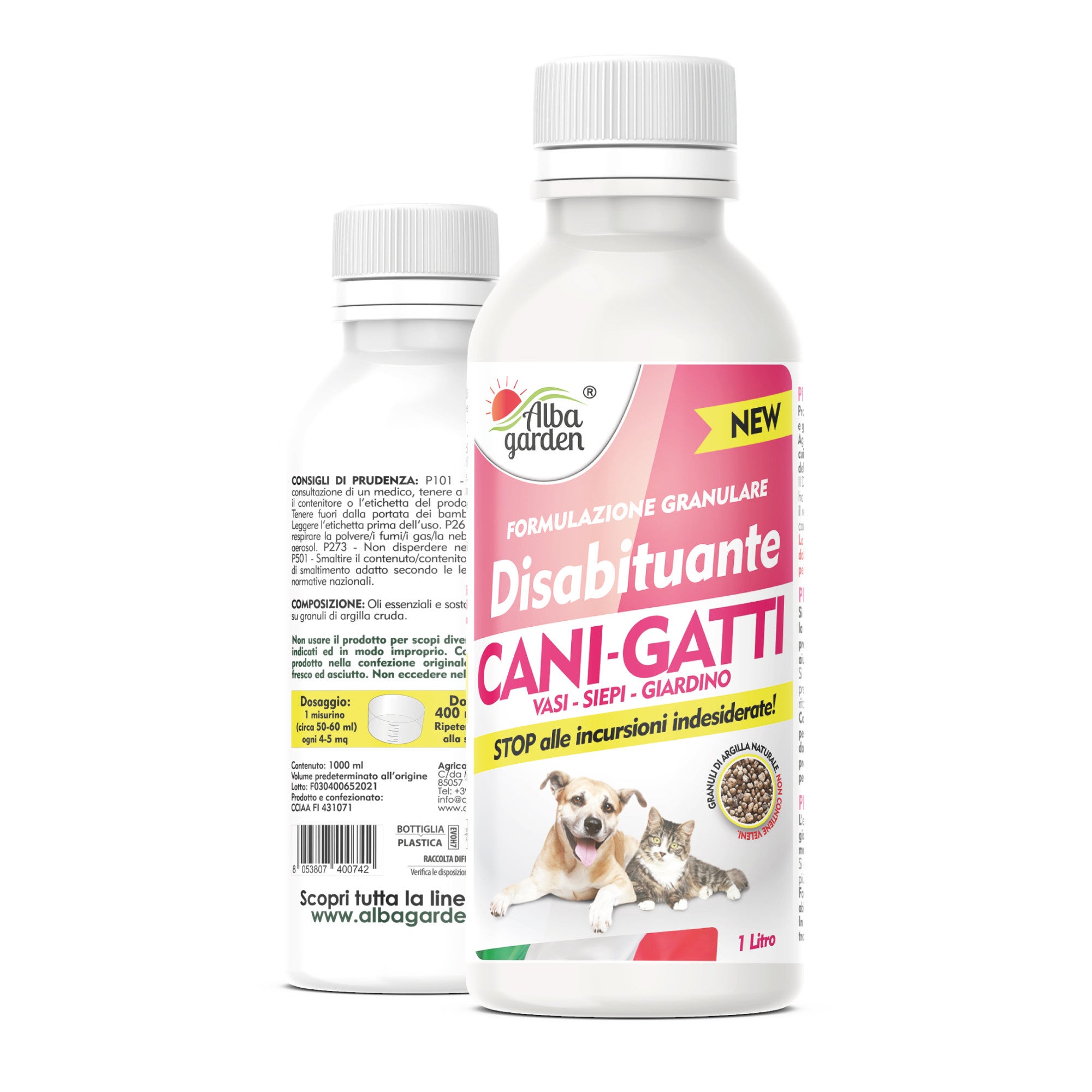 Disabituante Repellente per Cani e Gatti Granulare Contro le Cattive  Abitudini di Animali Domestici x 1