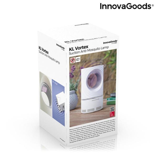 Lampe anti-moustiques KL-1500 InnovaGoods 4W Noire