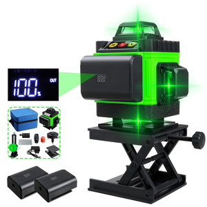 VEVOR Niveau Laser Vert Autonivelant 16 Lignes Croisées 4 x 360
