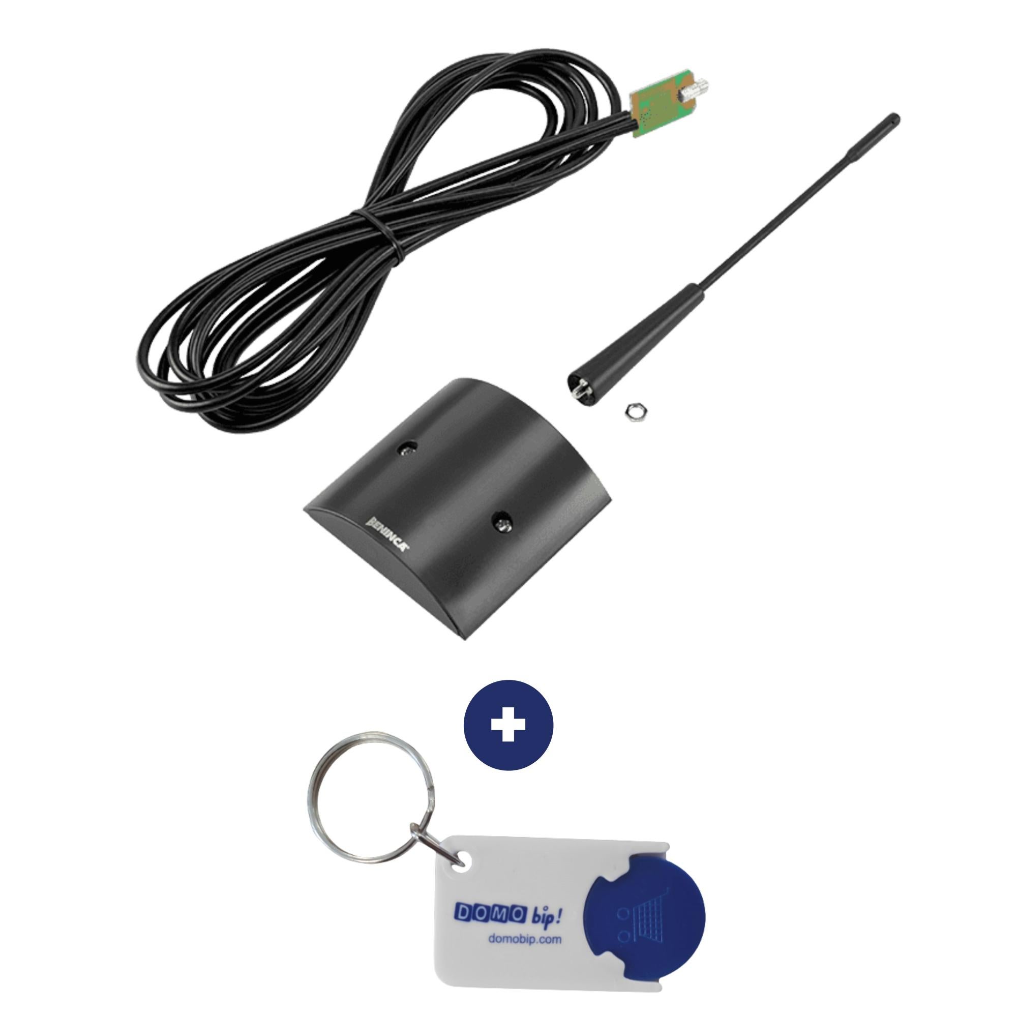 PULABO Penna Portachiavi Multifunzione 6 In 1 - Con Righello, Cacciavite E Stilo - Alluminio Nero - 3