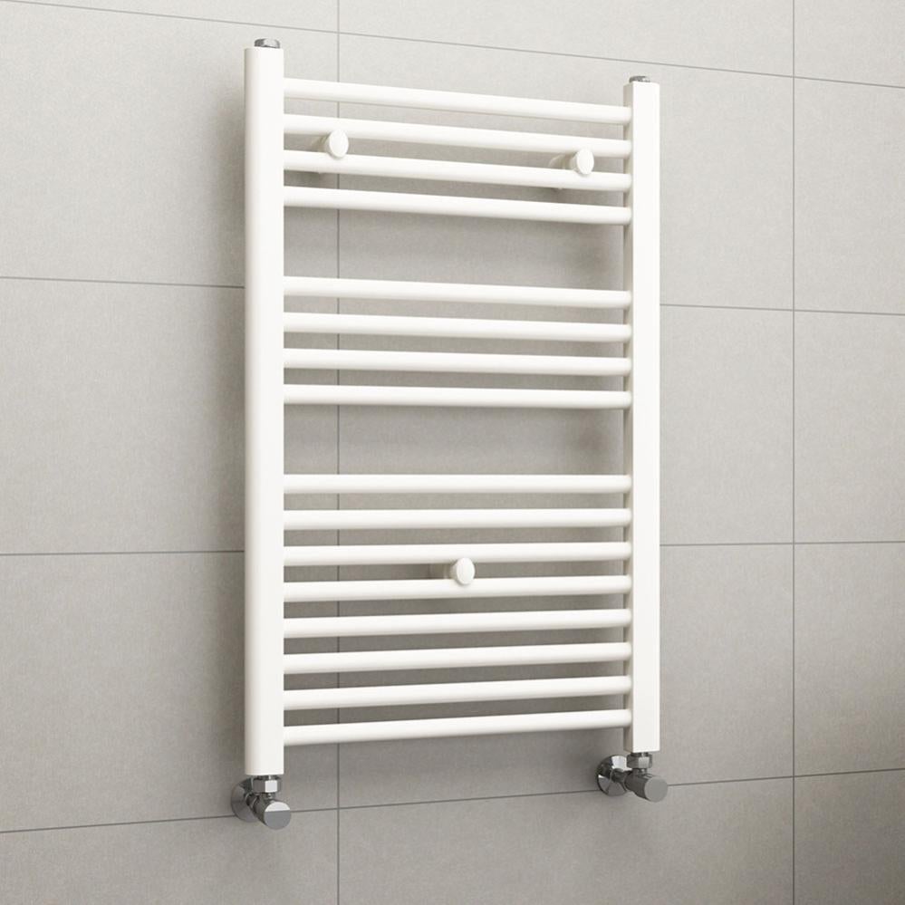 Scaldasalviette Termoarredo Bianco 80x50 Cm - Interasse 45 Cm, Potenza 312W - Foto 11