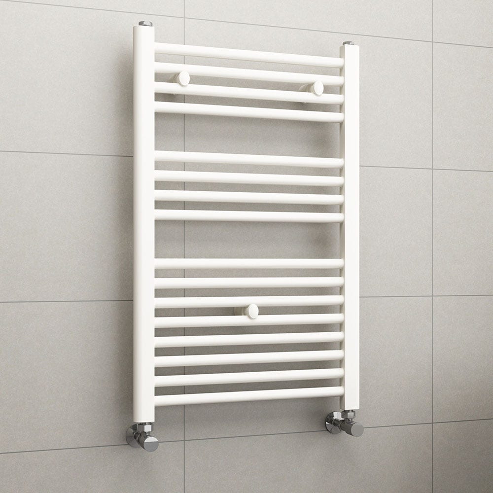 Radiateur sèche-serviettes radiateur 80x50 empattement chromé 45 cm