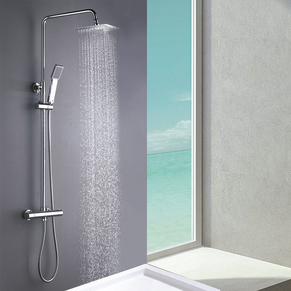 Comprar columnas de ducha con grifo termostático online