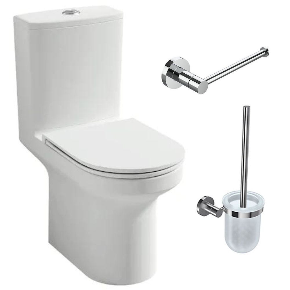 Balai Toilette Double