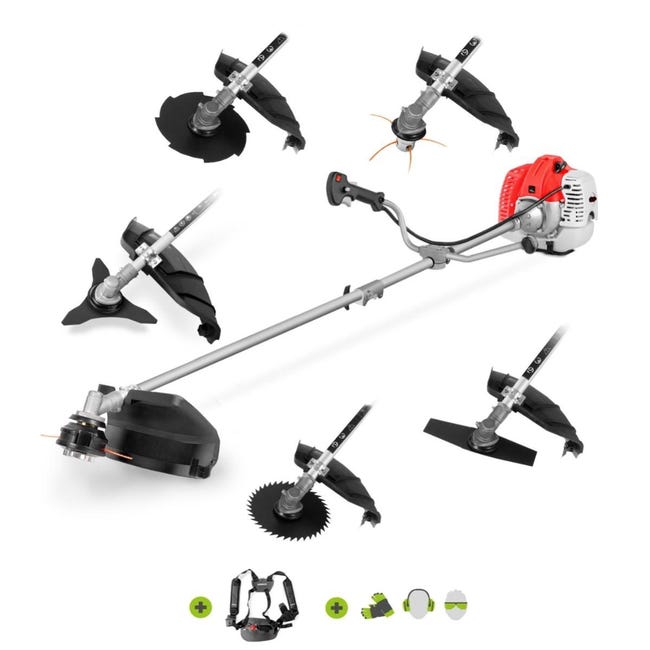 Motocoltivatore Greencut GTC130X A Benzina - 65cc, 3.7CV, Larghezza 30cm - Con 4 Frese - Foto 3