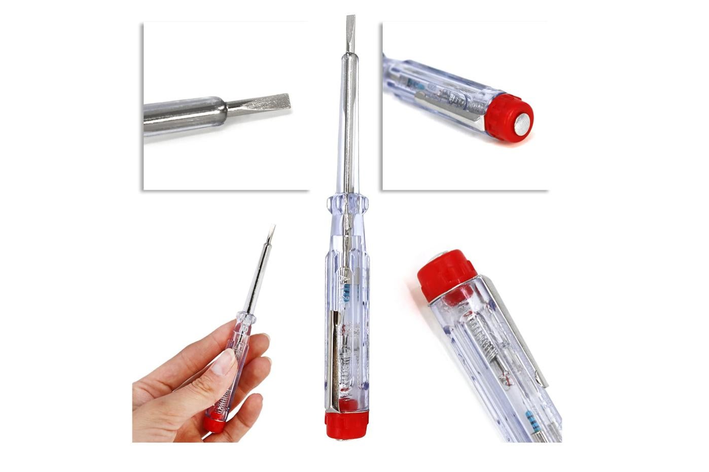 Tester di tensione Penna Cacciavite a doppia testa 100-500V