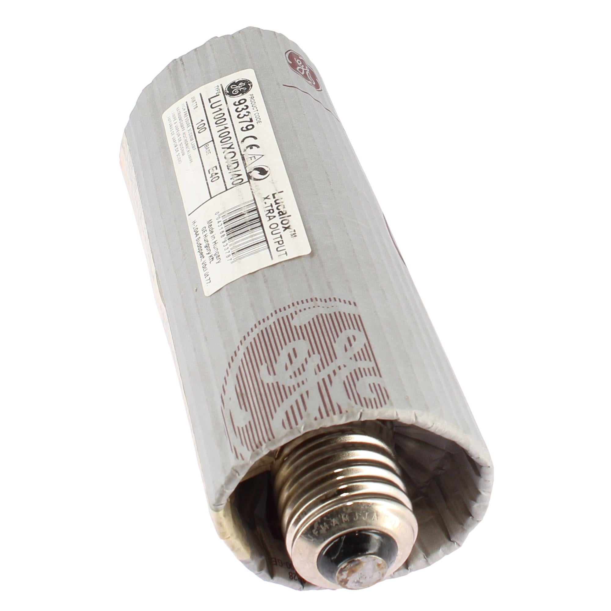 Lampe LUCALOX GE Lighting XO-X-TRA 100W E40 - Ampoule Sodium Haute Pression, Diffuse, Pour éclairage Extérieur Ou Industriel