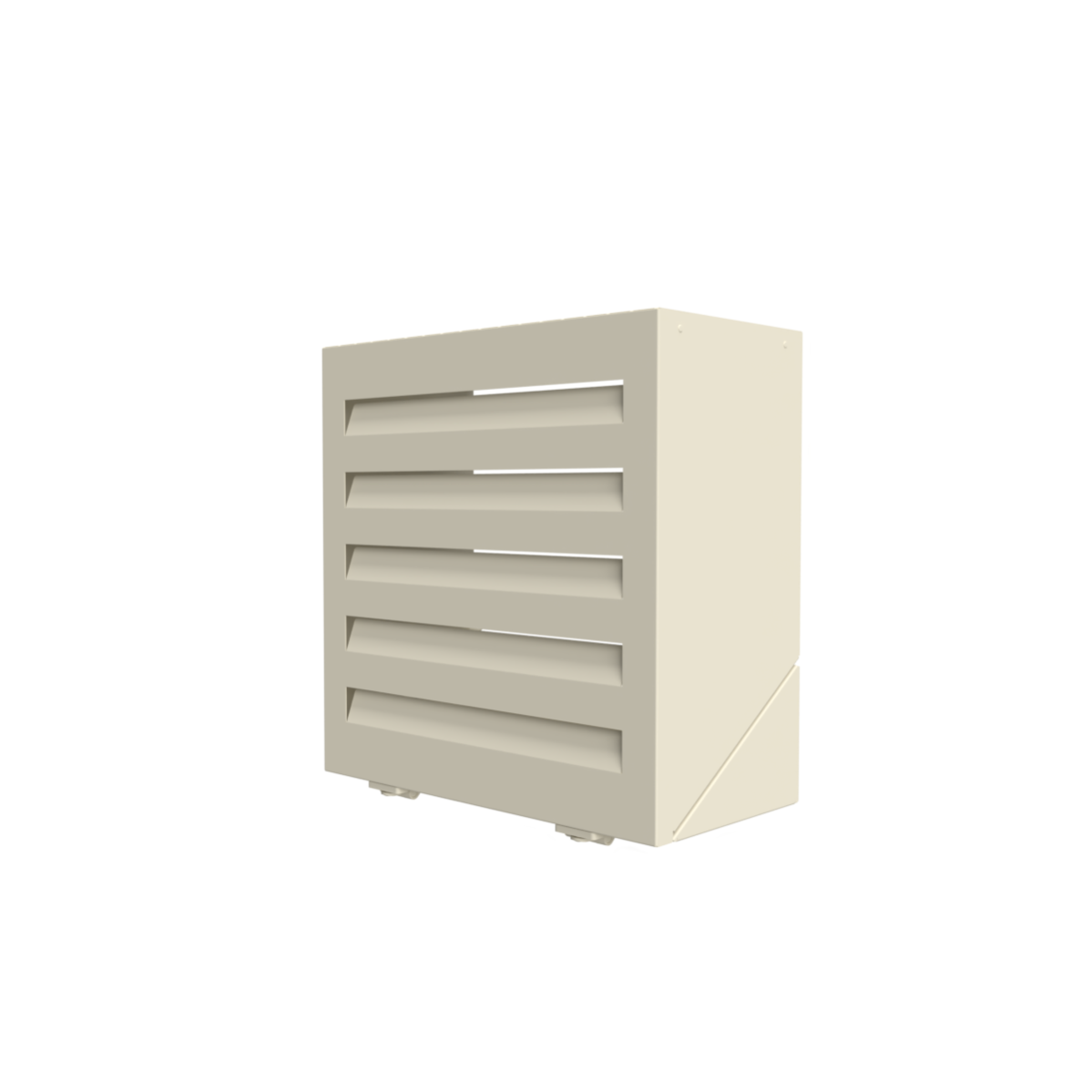 Copertura Foro Parete Per Aria Condizionata - Bianco, Diametro 50mm, Con Feritoie Ventilazione - Foto 11