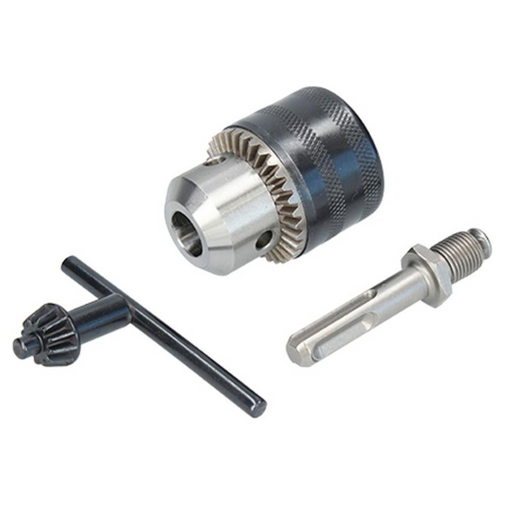 Mandrino Autoserrante Per Trapano 1.5-13mm - Con Adattatore SDS-Plus | Senza Chiave, Per Avvitatori E Percussioni - Foto 4