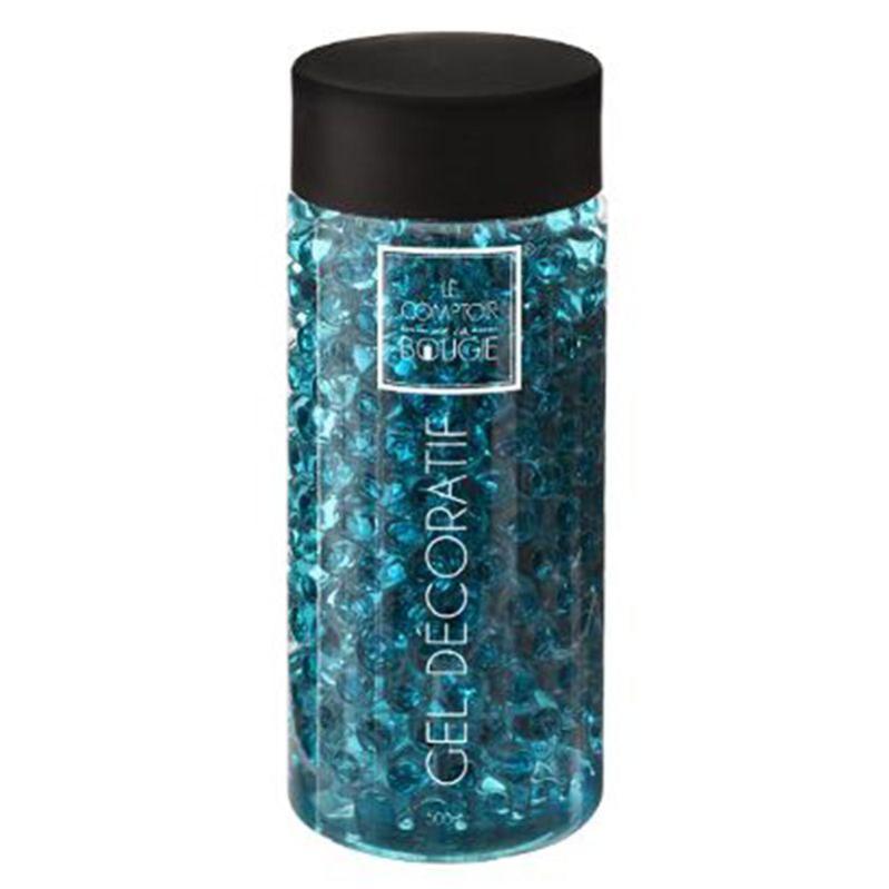 Gel Vase "Crystal" 500ml Bleu Leroy Merlin