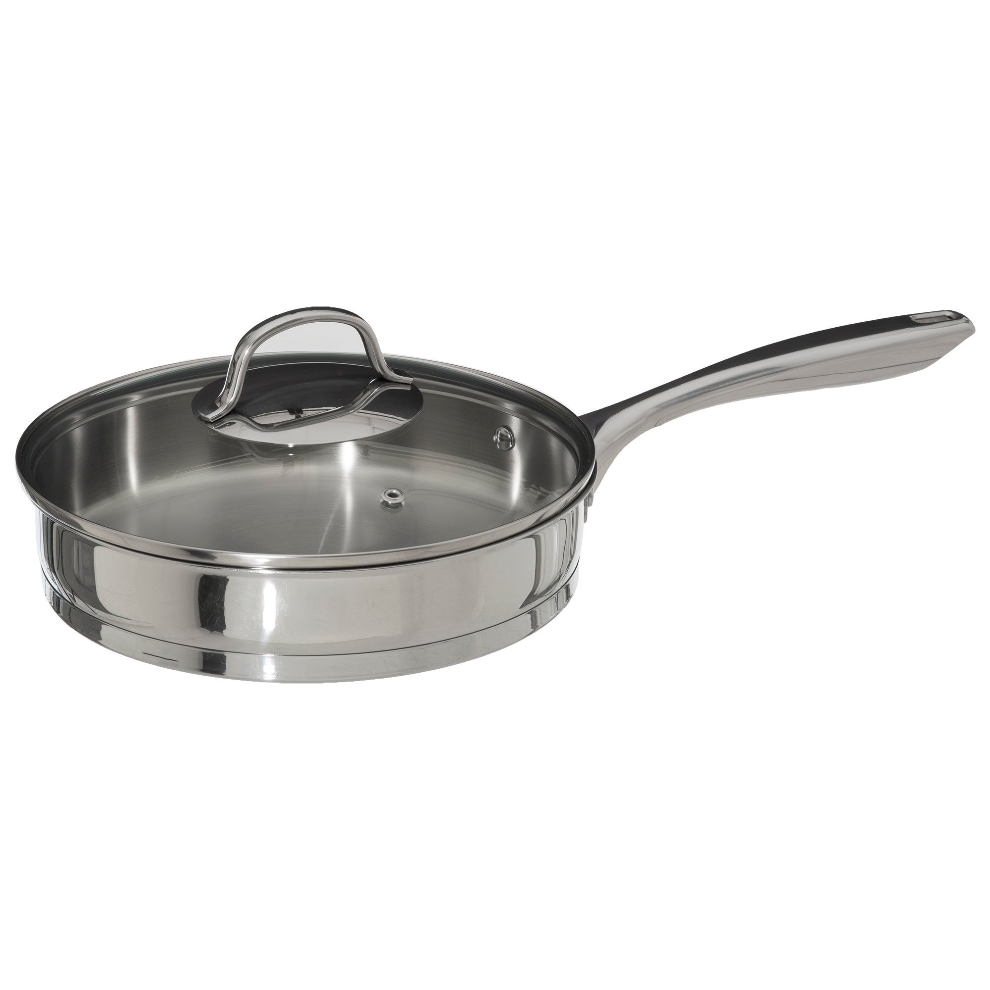 Coperchio girafrittate antiaderente, Ø 32cm, acciaio inox