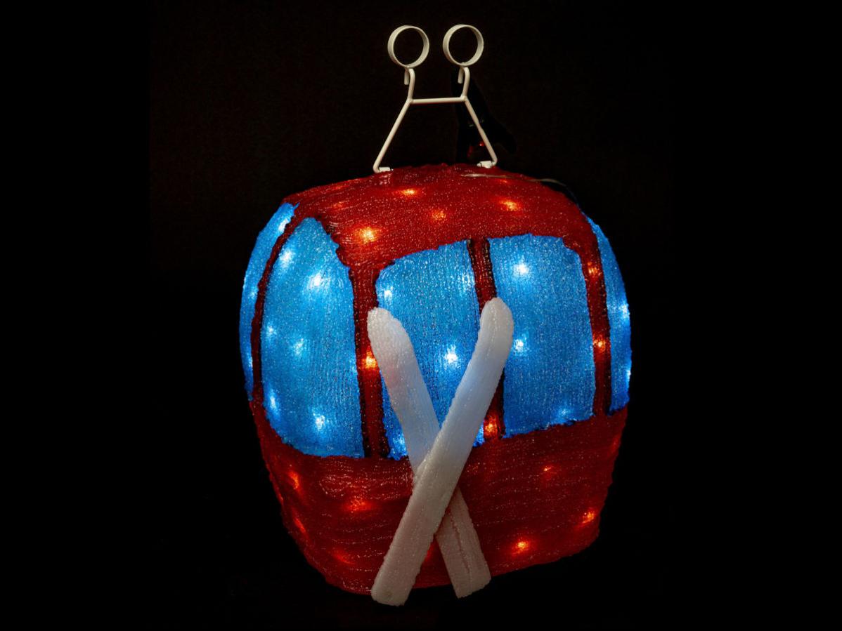 Cabine Ski H36,5 cm FEERIC CHRISTMAS Leroy Merlin