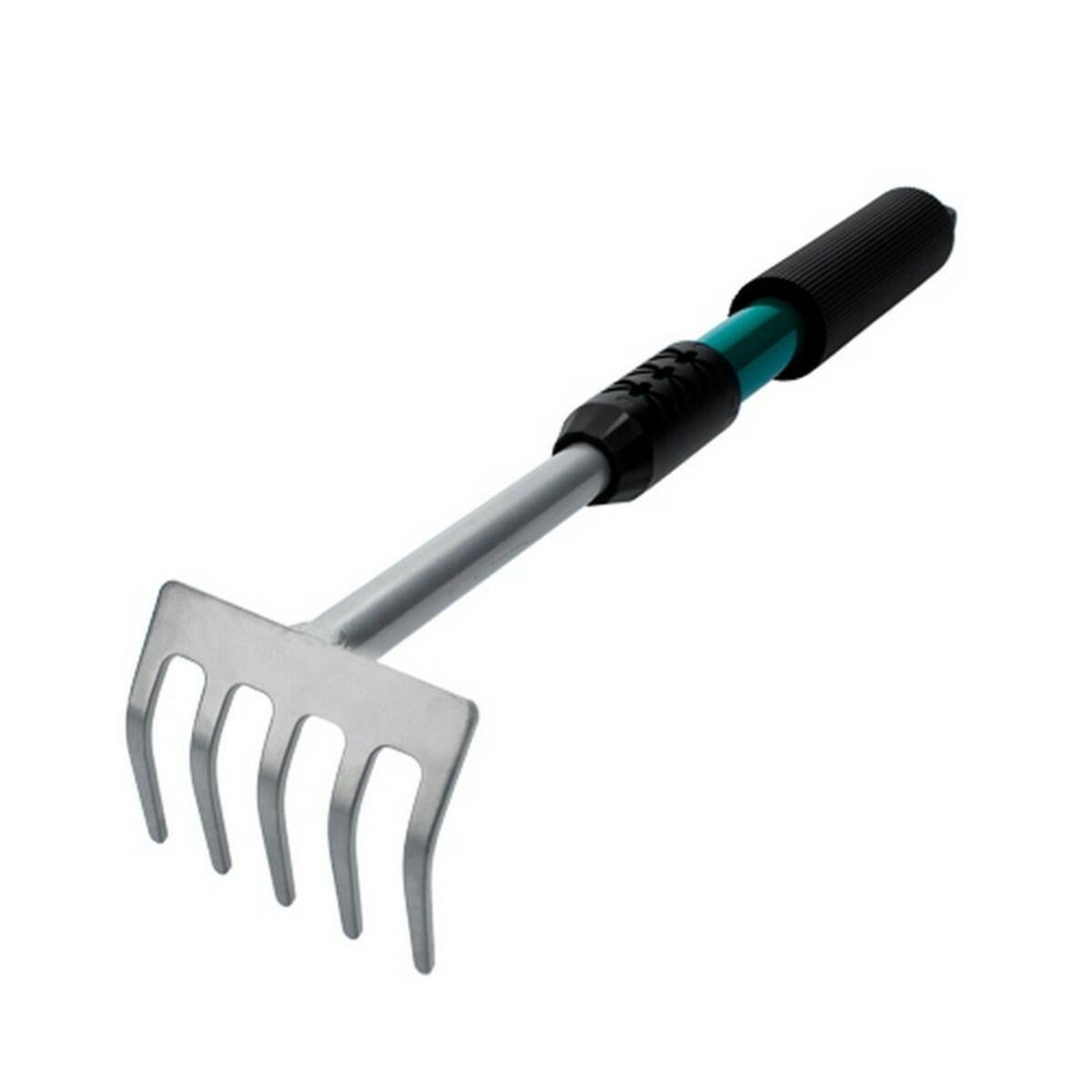 Ferrestock Rastrello Estensibile Per Foglie – Multicolore, Manico Regolabile, Ideale Per Giardino, Dimensioni 25x5x75 Cm