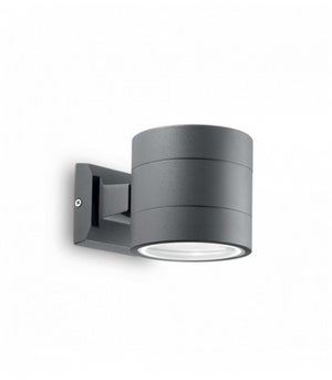 Xeno ideal lux faretto nero per esterno da parete soffitto luce orientabile  ip44 gu10 - XENOAP1NERO