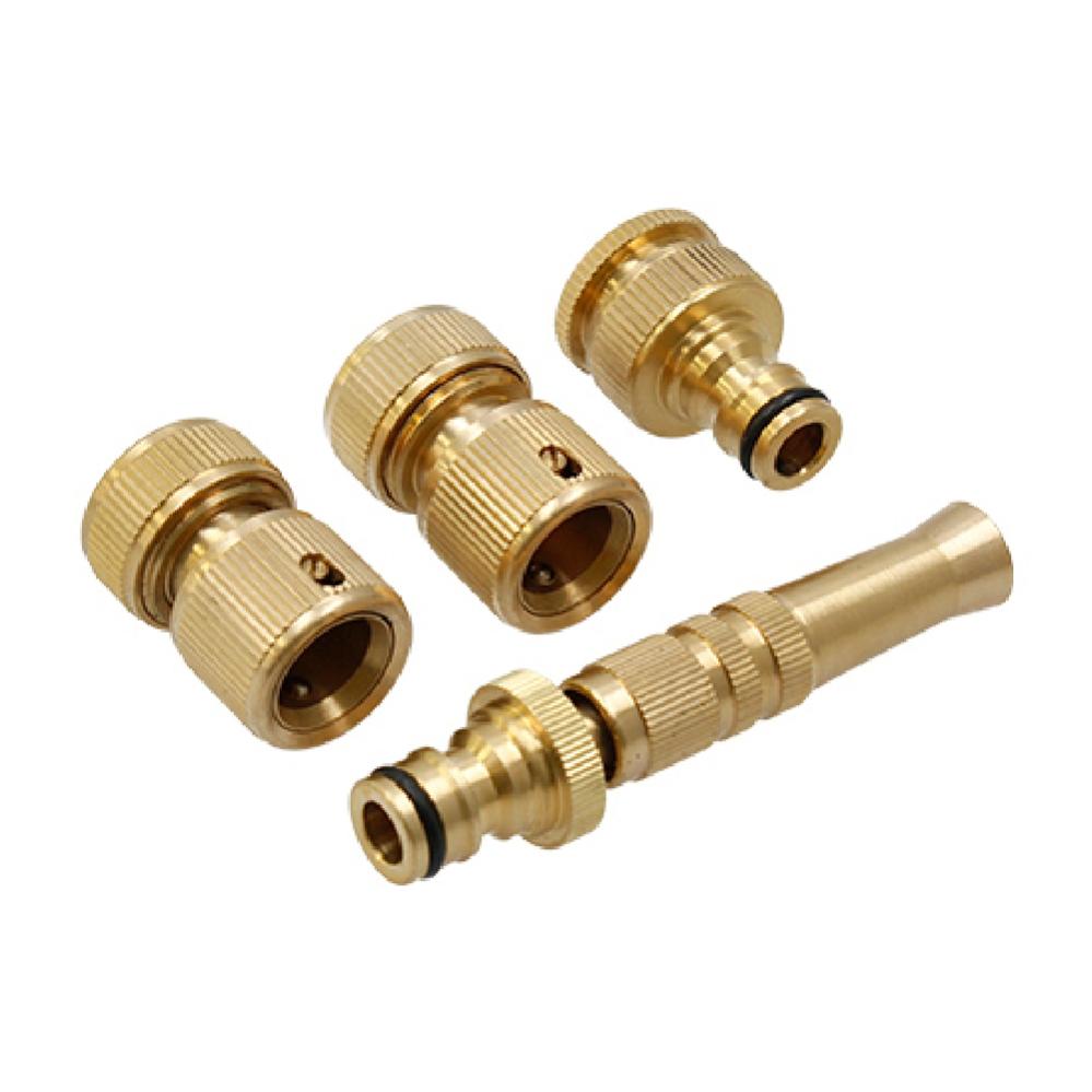 Ferrestock Lancia Per Irrigazione In Ottone Con Uscita Libera Femmina 3/4" - Resistente E Antitempo - 5