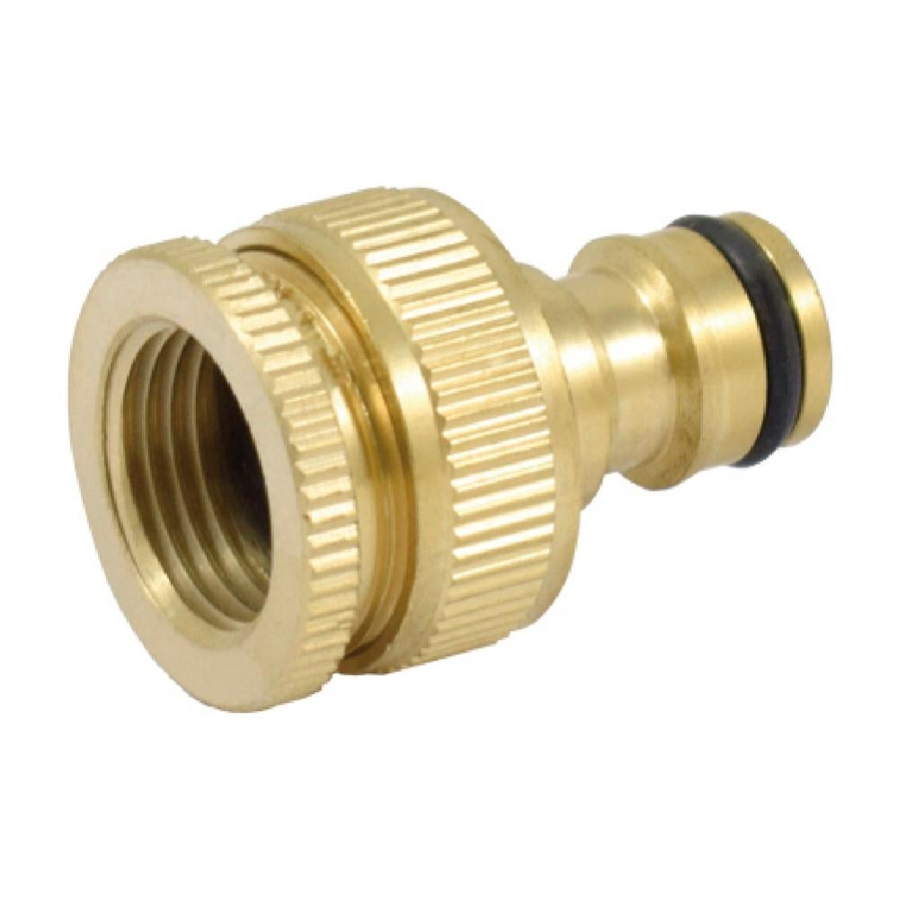 Vite 4x16 testa esagonale con filettatura intera ottone - Confezion