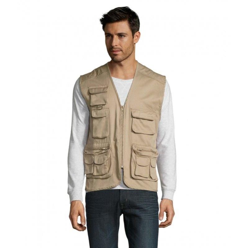 Veste reporter multipoches homme 2025