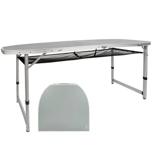 Mesa dobrável para acampamento, mesa de ping pong dobrável 160x80x70 cm com  mesa dobrável para jardim