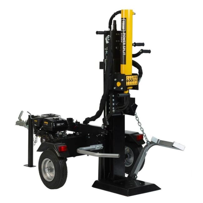 fendeuse de buches bois thermique 20 tonnes texas power split 2100v leroy merlin