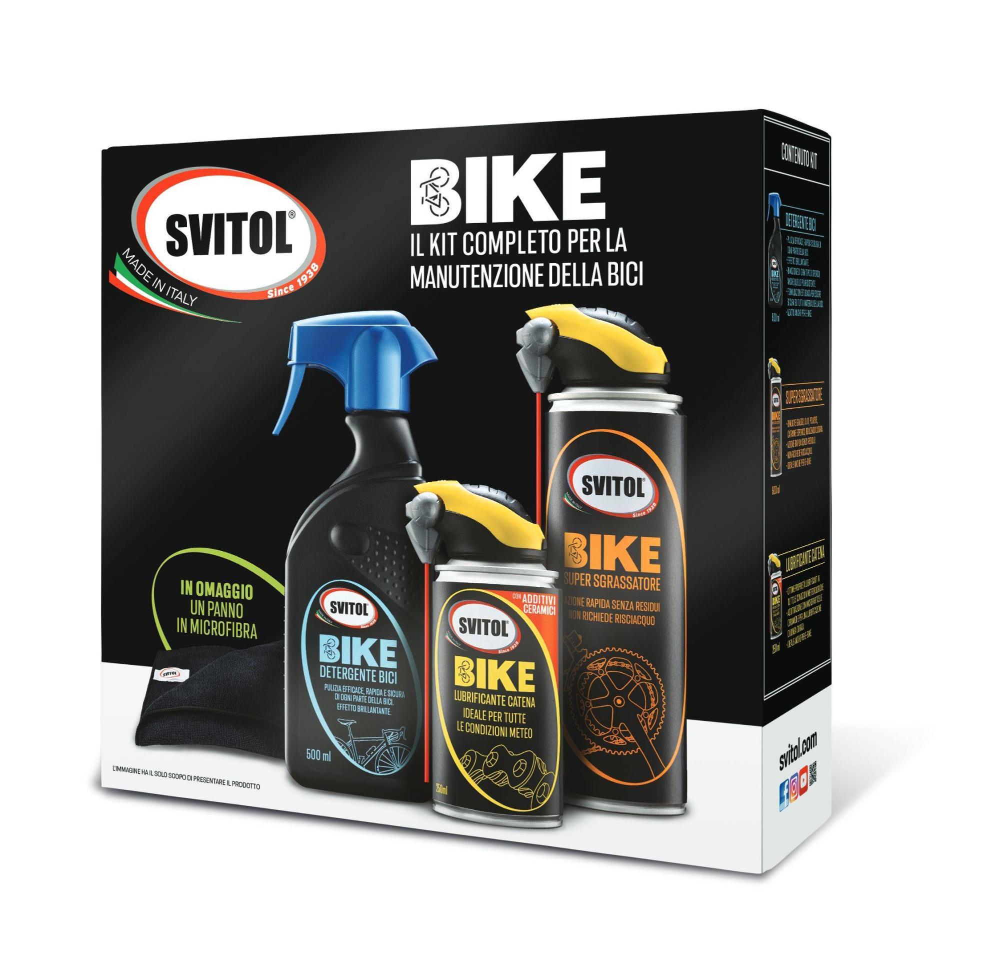 Svitol Bike, ecco i prodotti per la manutenzione di bici ed e-bike - News