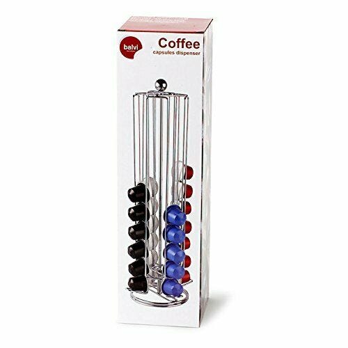 Dispensador de cápsulas de café. Compatible con cápsulas de café Nespresso.