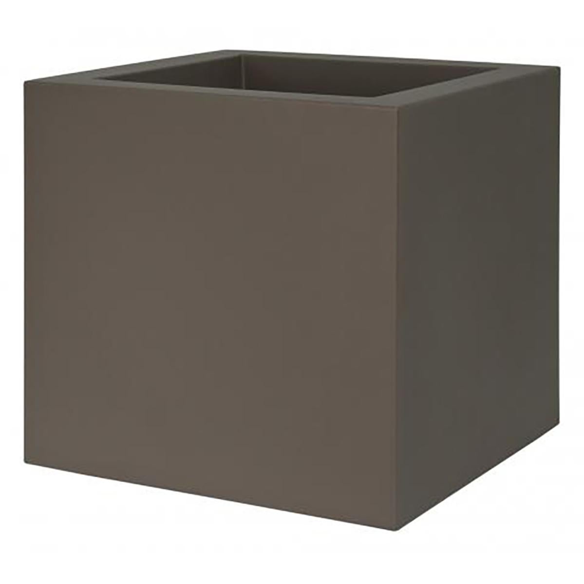 Fioriera Quadrata In Polipropilene Con Sottovaso Incluso - 35x35x33 Cm - Ideale Per Interni Ed Esterni - 2