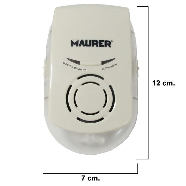 Maurer - Repellente ad ultrasuoni per topi ed insetti - cod. 98959 - Pz 1
