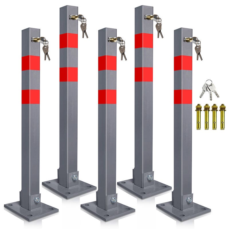 Barrières et poteaux sécurité et signalisation butée de protection