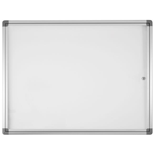 Bacheca Magnetica da Parete per Interni in Alluminio Con Anta ...