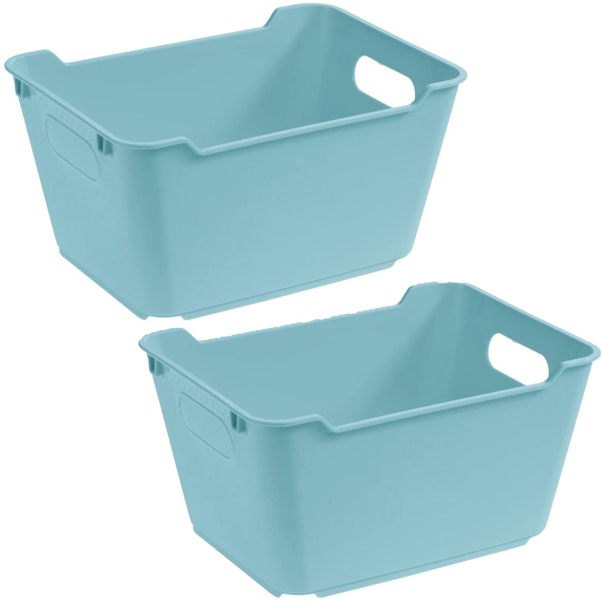 2 Pezzi Scatole Portaoggetti Da Parete For Bagno, Contenitori - 10