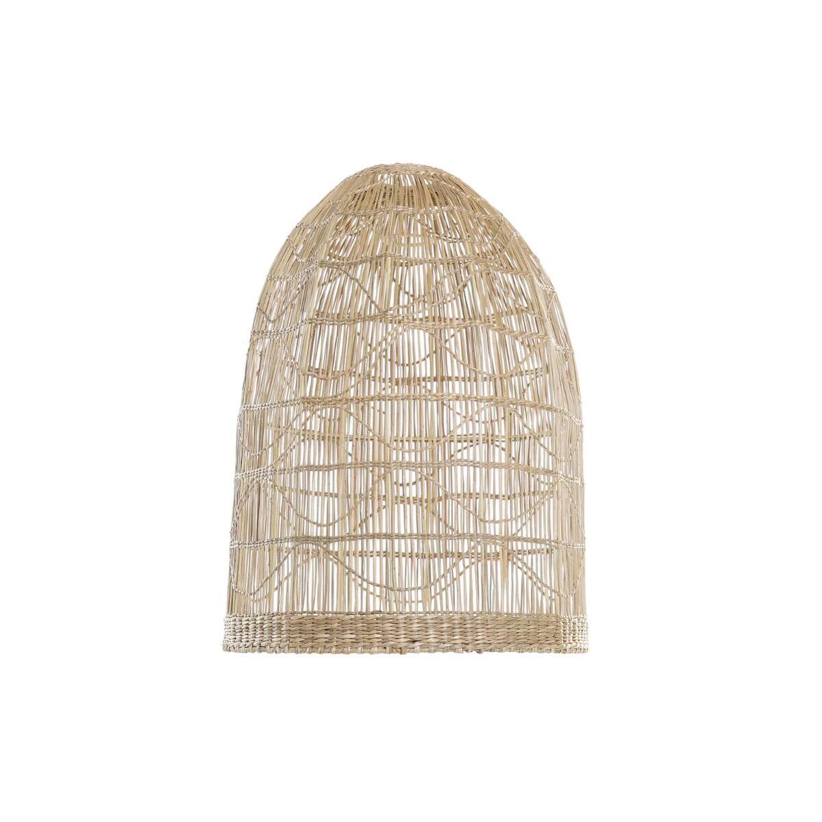 Morbuy Motivo Fiori Paralume Lampada In Bambu, Stile Vintage Diametro 30cm Paralume A Tamburo Paralume Lampada Da Tavolo Paralume Lampada Da Terra
