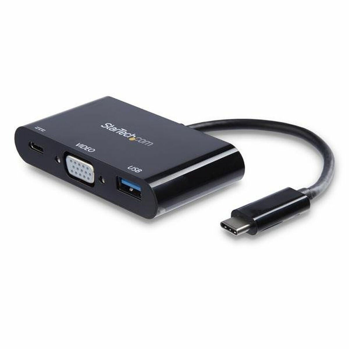 Adaptateur Usb C Vers Vga Startech Cdp Vgauacp Noir Leroy Merlin