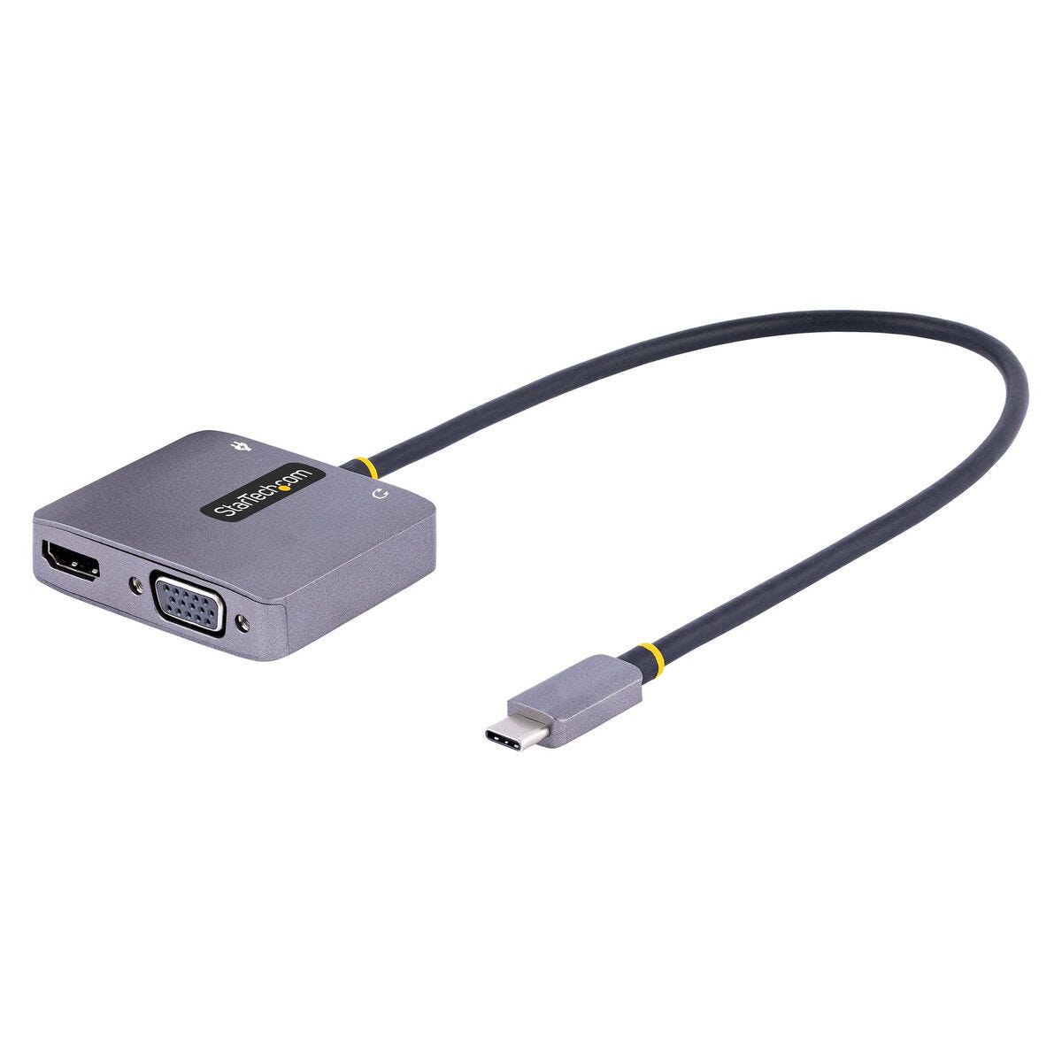 Adaptateur USB C vers VGA/HDMI Startech 122-USBC-HDMI-4K-VGA