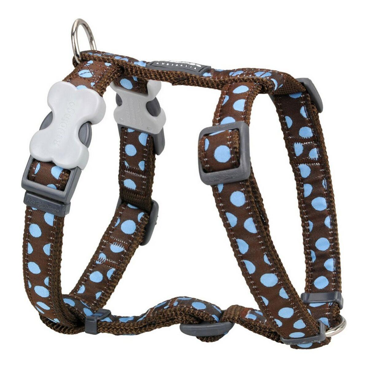 Harnais pour Chien Red Dingo Style Turquoise Étoile Vert 46-76 cm main image 1