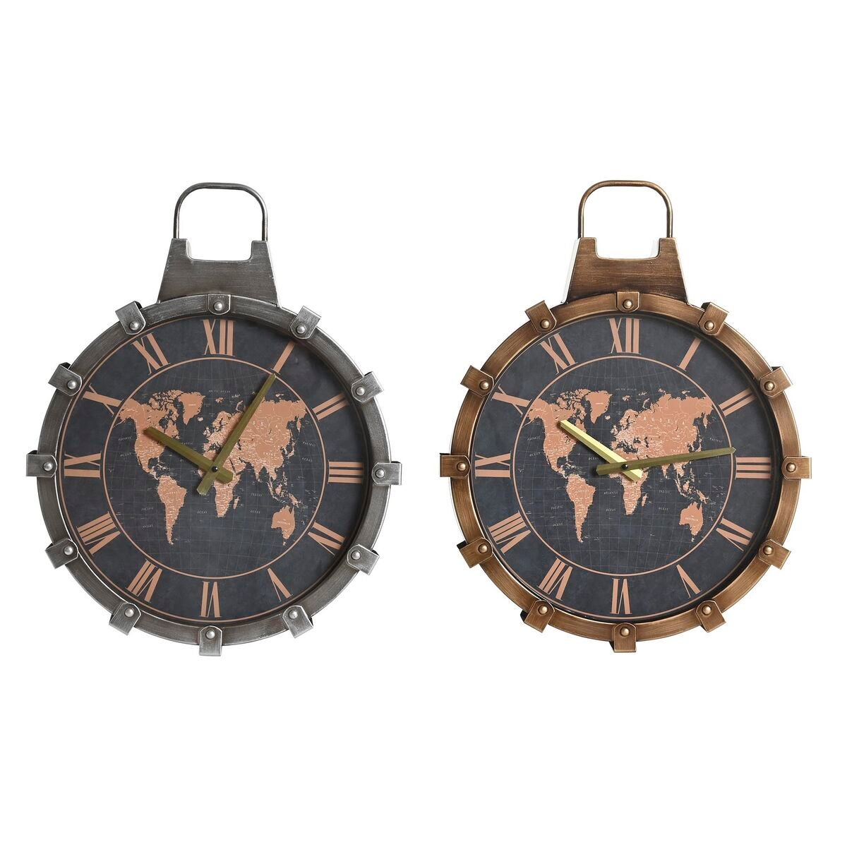 Orologio da Parete DKD Home Decor 42 x 8,5 x 54 cm Cristallo