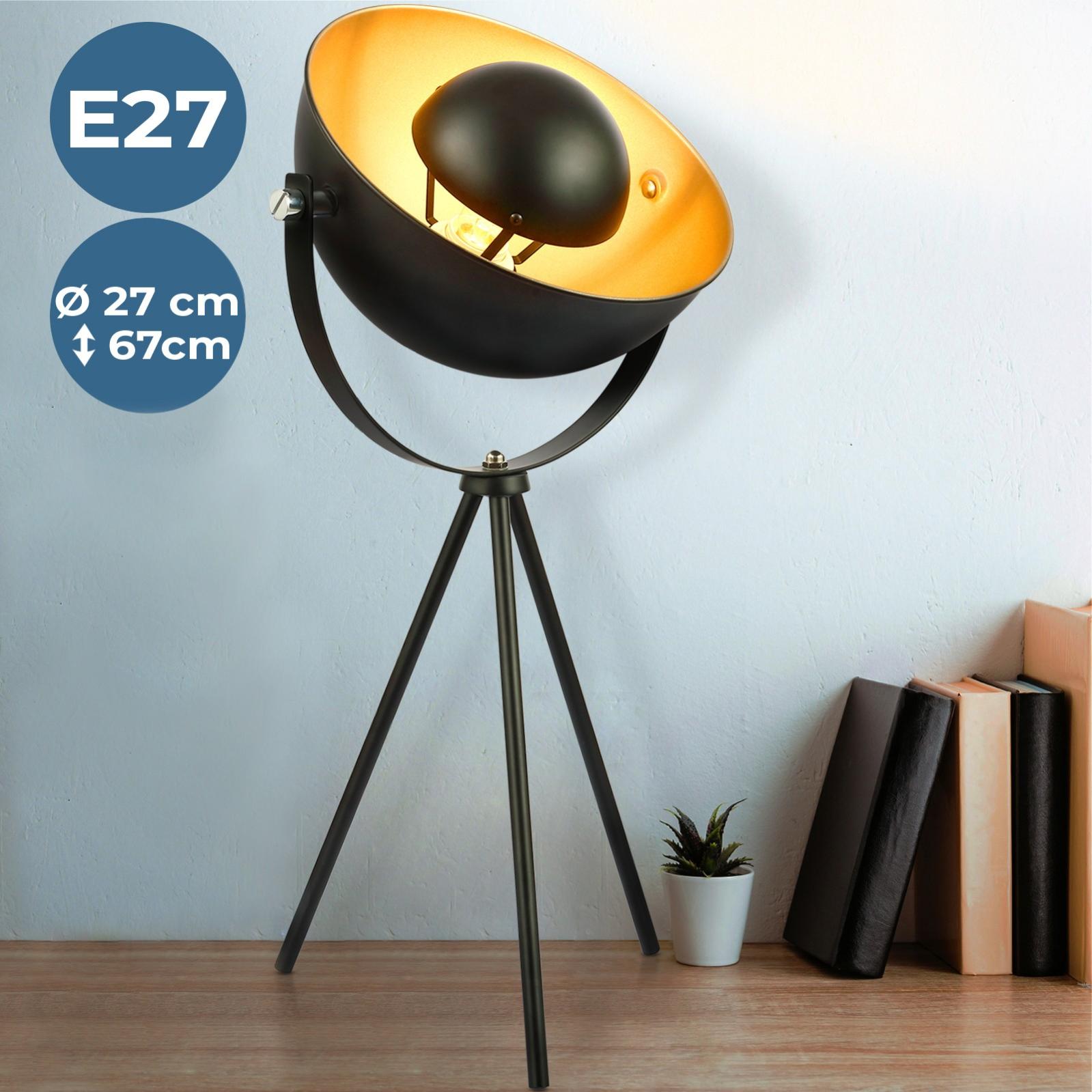 Hq MAG-LAMP5WLED Lampada da Tavolo con 60 Led e Lente di Ingrandimento