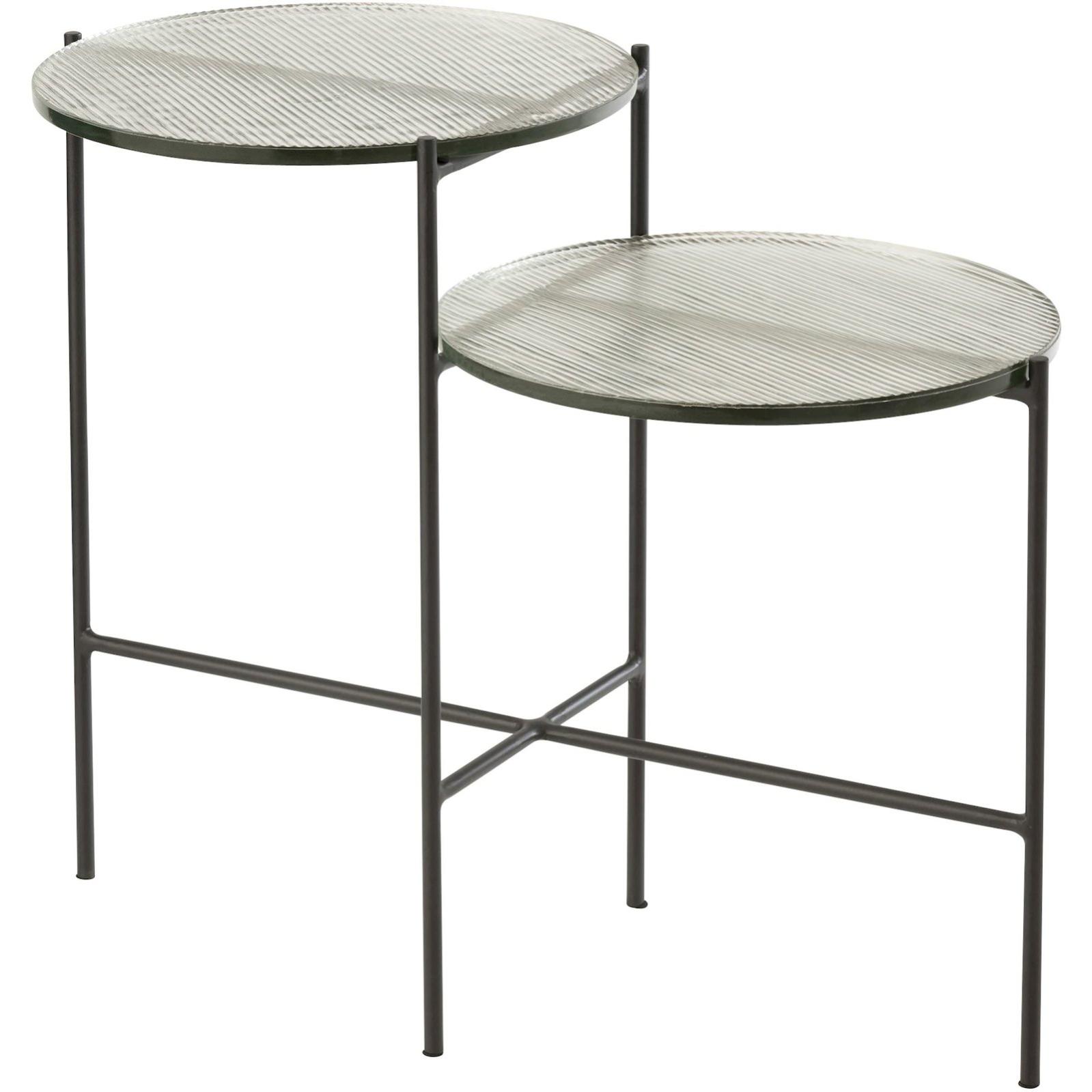 Tables gigognes Dolton en Verre Leroy Merlin