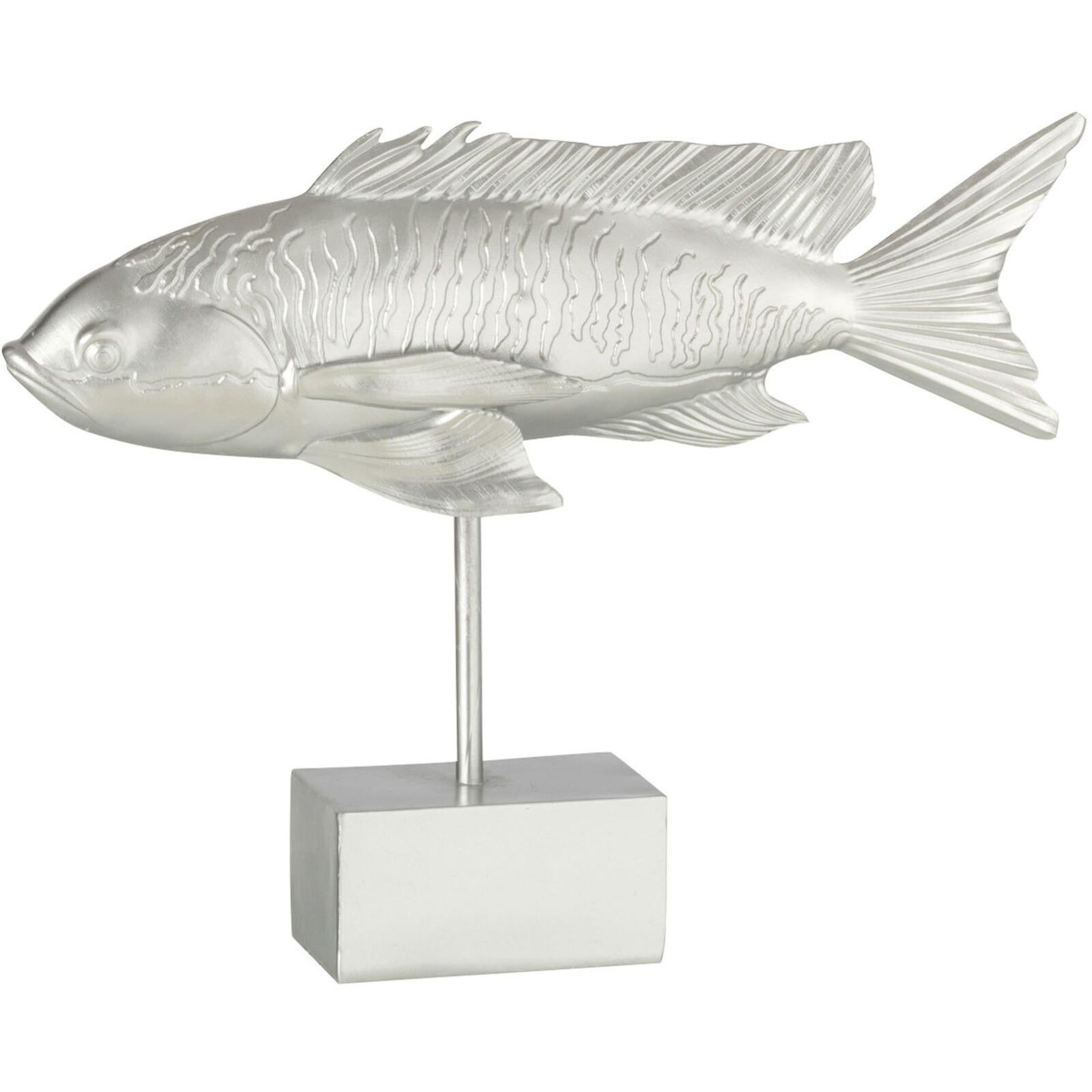 2 Ornements Carpe Poisson Doré Résine - Décoration Murale Chinoise, Design Réaliste, Pour Restaurant