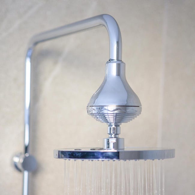 TAPP Water ShowerPro - Filtro Acqua per Doccia Migliora di Pelle e Capelli. Filtro  Doccia Anticalcare, Cloro e Metalli Pesanti (Cromato)