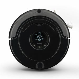 Robot aspirador Roomie Smart Prixton aspira y friega giroscopio mapeo WiFi  APP móvil - Negro - Aspirador y limpiadores - Los mejores precios