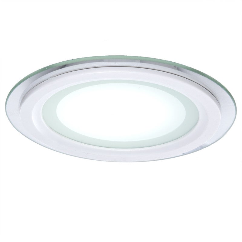 Foco downlight led 18w 1.500lm 6000ºk circular cristal ø200mm 30.000h [ho-mb01-o-18w-cw]
